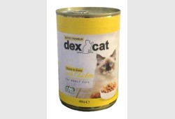  400g Dix Cat chunks in chicken flavored gravy