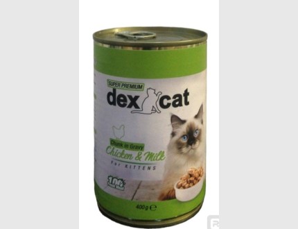 400g-Dix Cat Pieces in Chicken & Milk Flavored Gravy