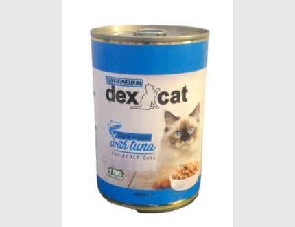 Dix Cat chunks in tuna flavoured broth400 g