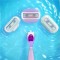 Gillette Venus ComfortGlide Breeze Handle Women’s Razor – 1 Handle + 2 Refills