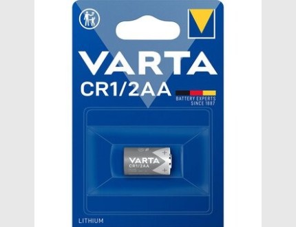 1 x VARTA CR1/2 AA CR14250SE lithium battery