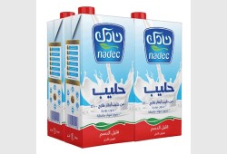 نادك حليب قليل الدسم 1 لتر 4 حبات