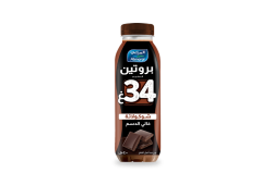 حليب البروتين بنكهة الشوكولاتة