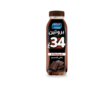 حليب البروتين بنكهة الشوكولاتة