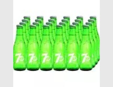 7 Up Free - زجاجة زجاجية 24 × زجاجة زجاجية (250 مل)