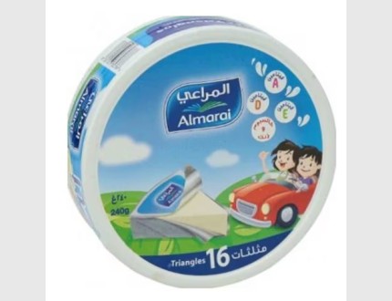 المراعي جبنة مثلثات 16 حبة 240 غرام