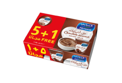 المراعي كاسترد حلى الشوكولاتة-6×85 غرام