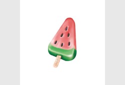 Eisberg Cool Sherbet with Watermelon Flavor 80ml