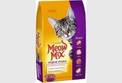 Meow Mix Original Dry Cat Food, 3.15 Lb (Pack Of 3)