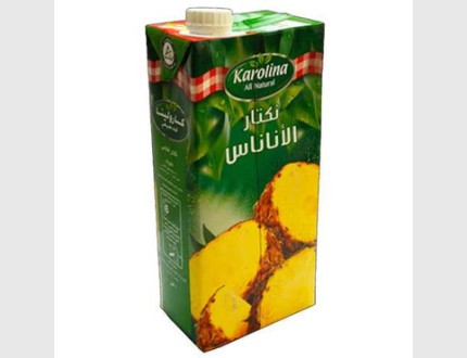 كارولينا عصير الانانس 1 لتر