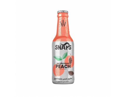 Snaps Malt Beverage Peach Drink 250ml