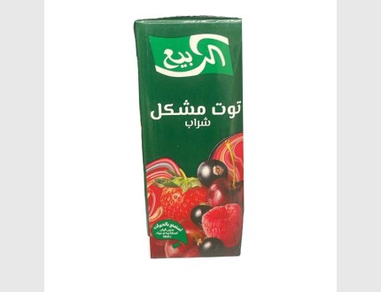 الربيع عصير بنكهة التوت مشكّل 185 مل
