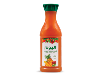 اليوم عصير كوكتيل فواكه طازجة 1 لتر