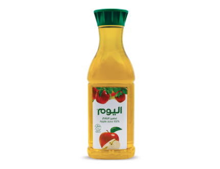 اليوم عصير تفاح 1 لتر