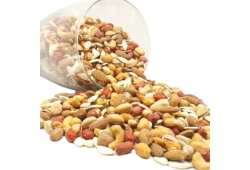مخلوطة مع بزر 