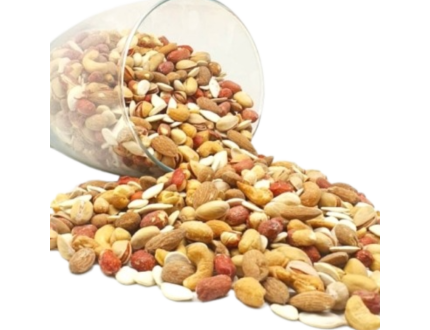 مخلوطة مع بزر 