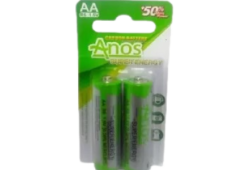 AA Anos Zinc Battery 2pcs