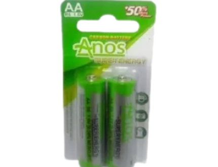 AA Anos Zinc Battery 2pcs