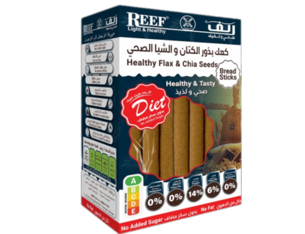 الريف كعك بذو الكتان والشيا الصحي 350 غرام