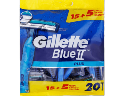 Gillette Blue II Plus Men's Razor - 15 + 5 Pieces