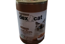 400g-DEX cat chunks in gravy with liver flavor 