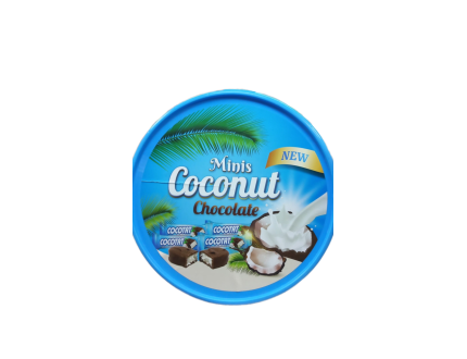 chocolate minis coconut 750 g