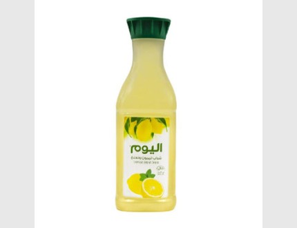 اليوم عصير ليمون ونعناع 1 لتر