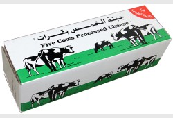  خمس بقرات جبنة شيدر 907 جم 