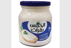  خمس بقرات جبنة كريمي قابلة دهن 500 غم 