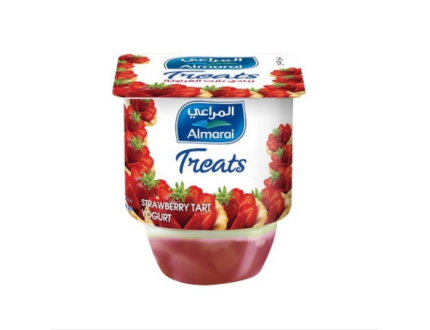 لبن زبادي بالخوخ المراعي 105 جرام