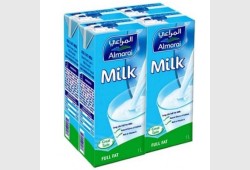 المراعي حليب خالي الدسم 1 لتر 4 حبات