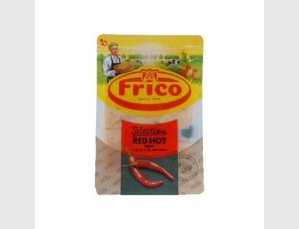  frico-light فريكو جبنة حمراء حارة شرائح 150جم