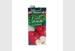 كارولينا عصير تفاح طبيعي 1 لتر