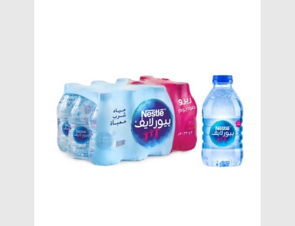 نستله مياه بيور لايف 0.33L/12 عبوة