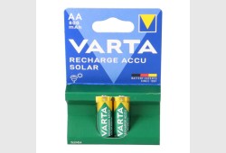 Varta Solar aa Mignon battery Ni-MH 1.2v 800mAh blister pack of 2